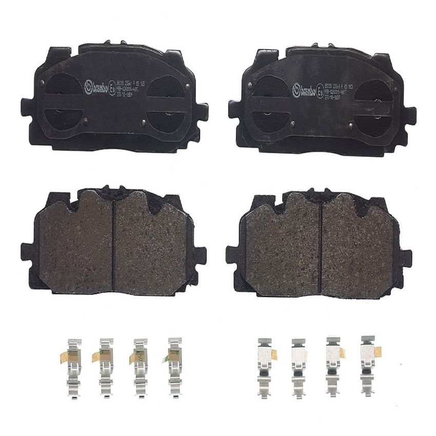 Brembo P85165 Premium Low-Met OE Equivalent Pad