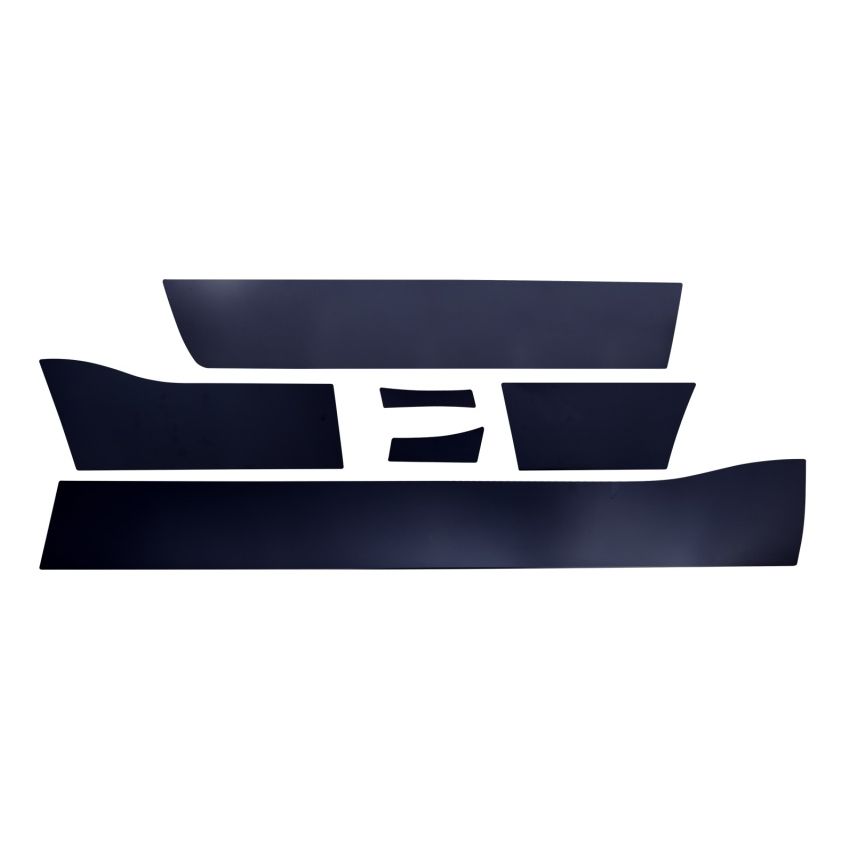 Putco 9751320BP 19-20 Ram LD Quad Cab 6ft 4in Standard Box Black Platinum Rocker Panels