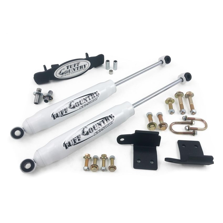 Tuff Country 66395 03-07 Dodge Ram 2500 4wd Dual Steering Stabilzer (In-Line Style)