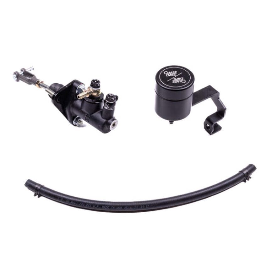 Chase Bays CB-Z33-CMCADAPT-75DUALRES 02-08 Nissan 350Z Large Bore 3/4 Clutch Master Cylinder Adapter & DBBE Reservoir Kit
