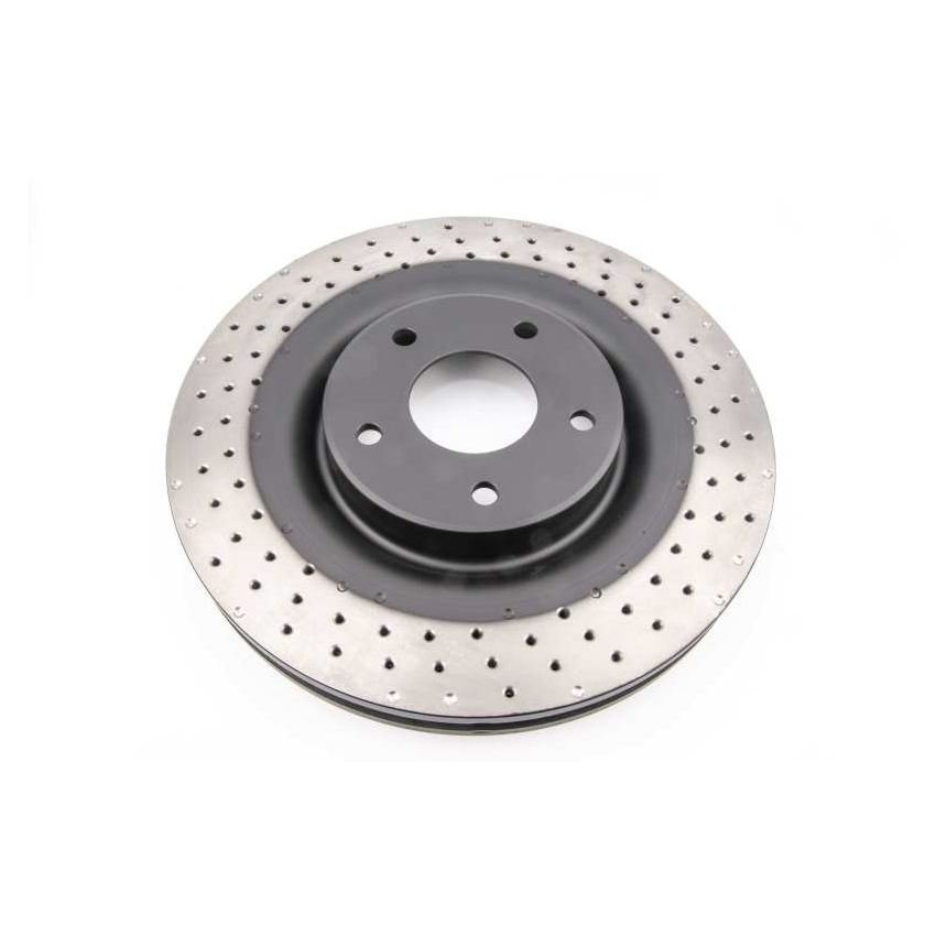 DBA 42990XD 05-13 Chevrolet Corvette Front 4000 Series Cross Drilled Rotor