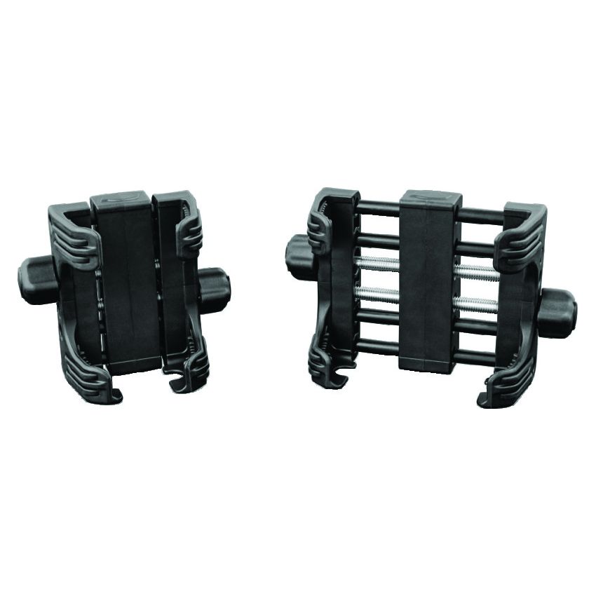 Kuryakyn 1694 Tech Connect Device Holder Large, Holds 3-5/8in to 6in Wide Black