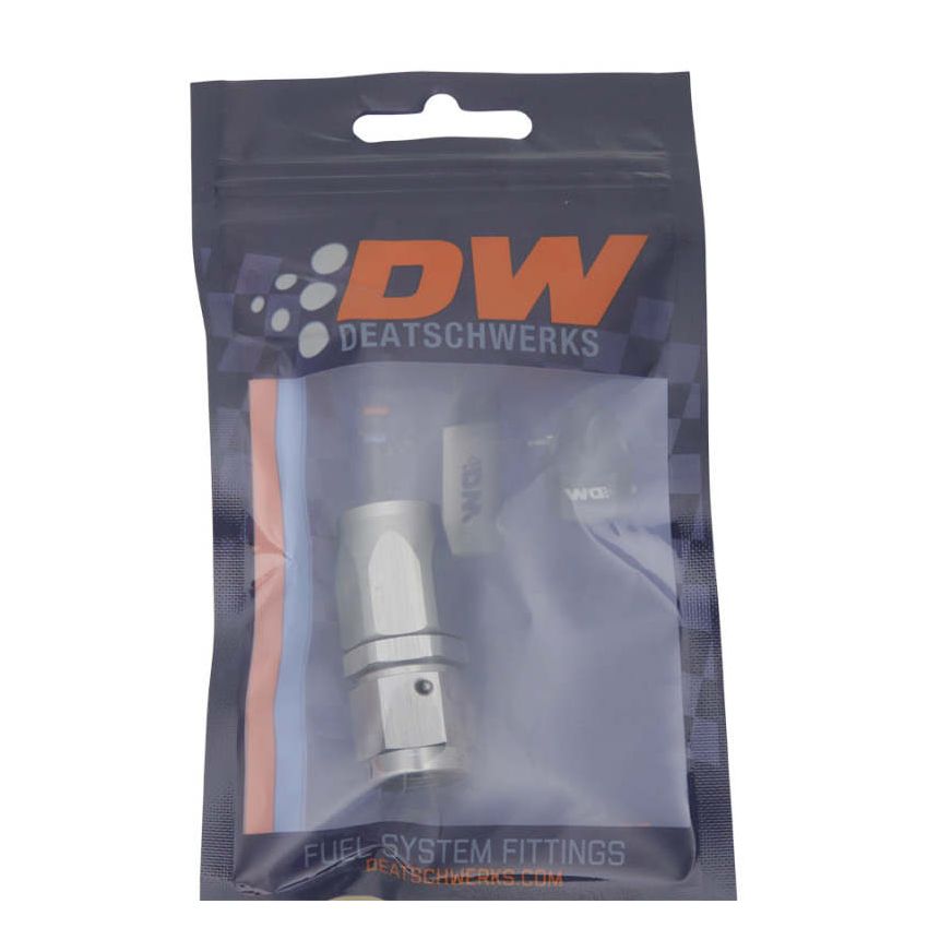 DeatschWerks 6AN Female Swivel Straight Hose End CPE