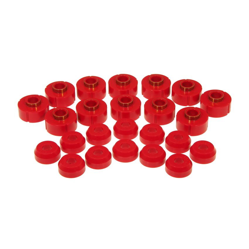 Prothane 63-91 Jeep Wagoneer Body Mount - Red