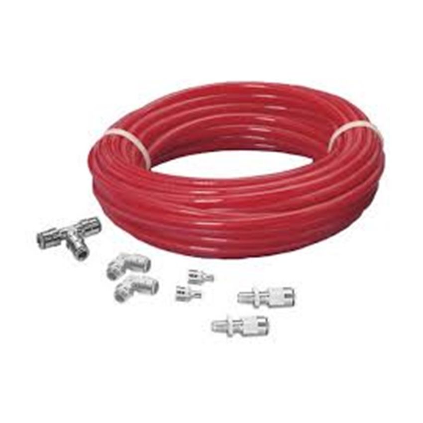 Firestone 2012 Air Line Service Kit (.025in. x 18ft. Air Line/Elbow Fittings/Valves) (WR17602012)