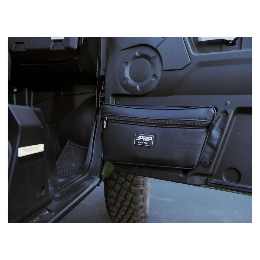 PRP Seats E105-210 PRP 2020+ Yamaha Wolverine RMAX Front Door Bags - Black (Pair)