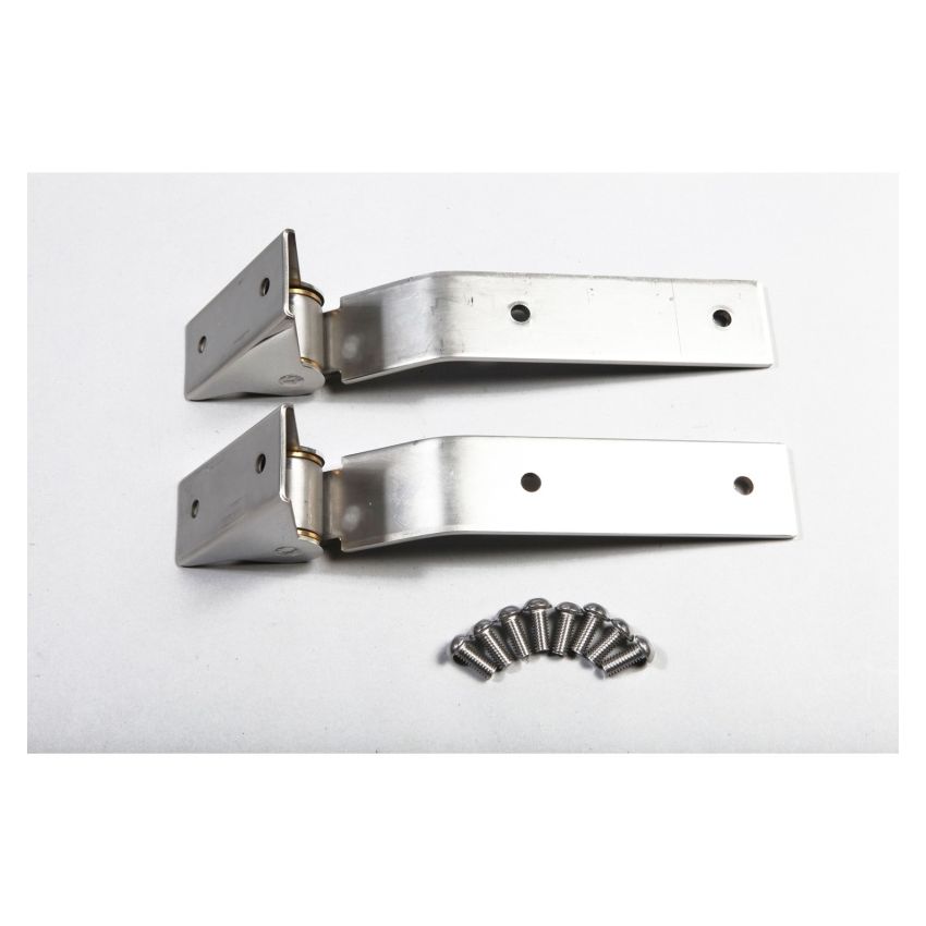 Rugged Ridge 87-95 Jeep Wrangler YJ Stainless Steel Tailgate Hinges