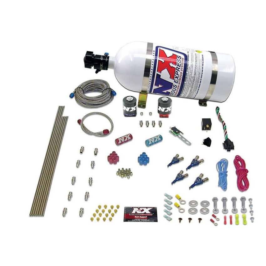 Nitrous Express 80045-05 4-CYL ALCOHOL (125-175-225-275HP) WITH 5LB BOTTLE