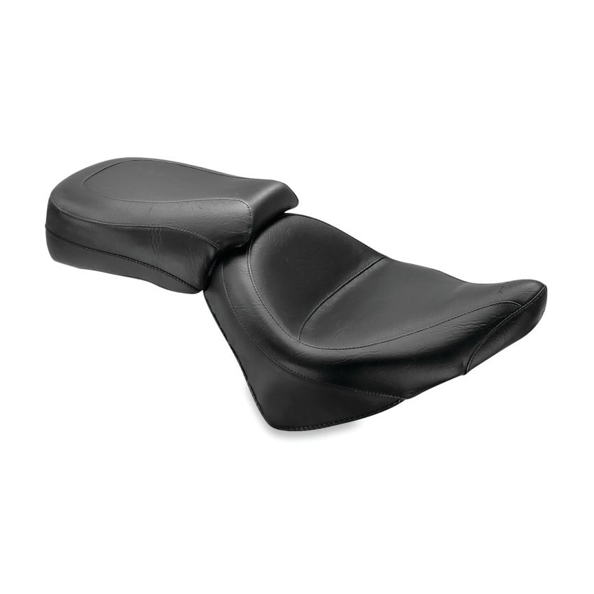 Mustang Motorcycle 76511 Mustang 03-17 Victory Vegas, Kingpin, 05-07 8-Ball Standard Touring 2PC Seat - Black