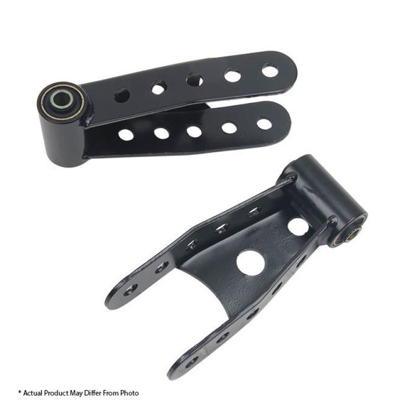 Belltech SHACKLE KIT 2019+ SIlverado / Sierra 2WD/4WD 2in Drop