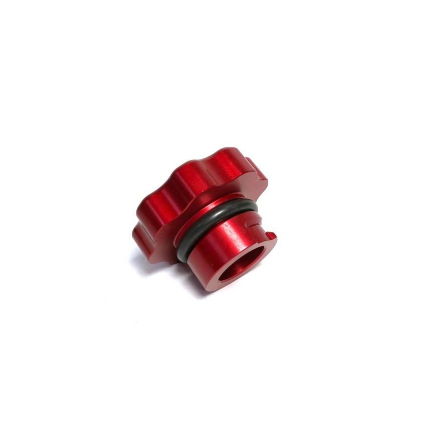 Fleece Performance 01-16 GM 2500/3500 Duramax Billet Oil Cap Cover - Red