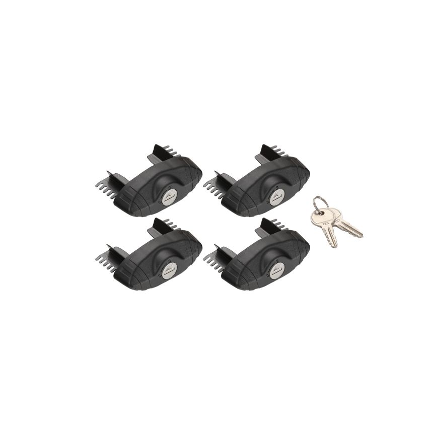 Rhino-Rack Vortex Locking End Caps - Set of 4