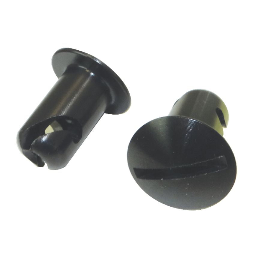 MOROSO MOR71355 Oval Head Quick Fastener 7/16 x .500