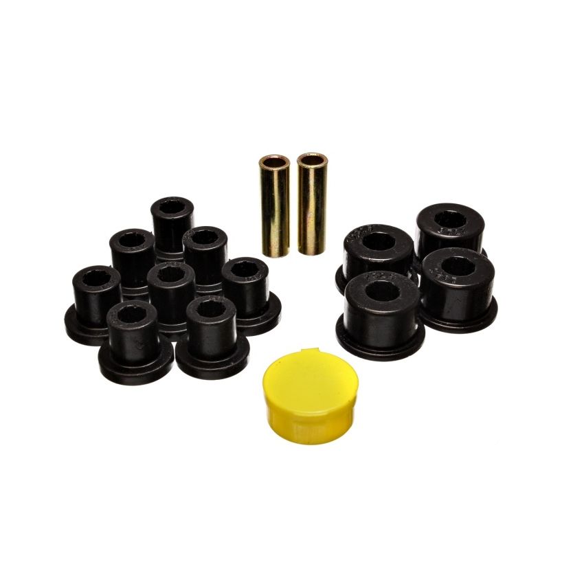 Energy Suspension 6/74-80 MG MGB Black Rear Leaf Spring Bushing Set