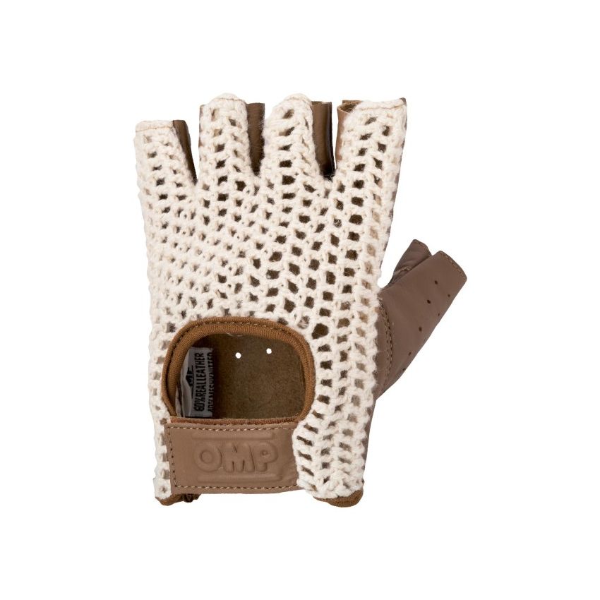 OMP RACING, INC. OMPIB0-0747-A01-010-XL Tazio Gloves Brown X Large