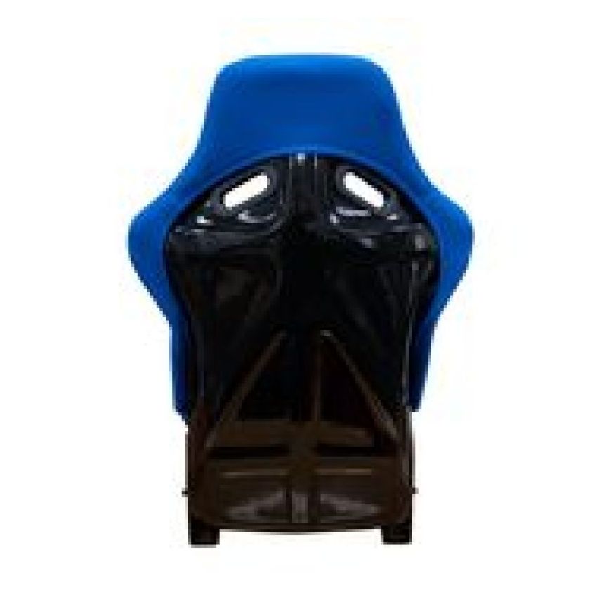 NRG FRP Bucket Seat (Blue Cloth) - Large