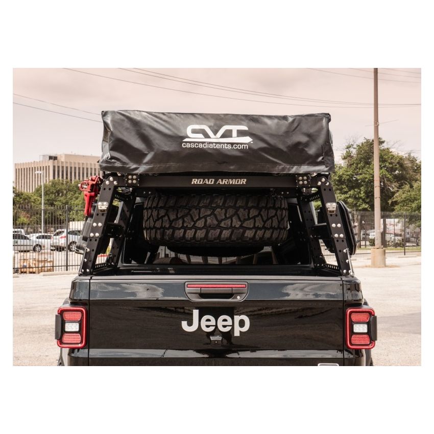 Road Armor 520BRS-STM 19-20 Ram 1500 TRECK OEM Spare Tire Winch Relocation Mount - Tex Blk