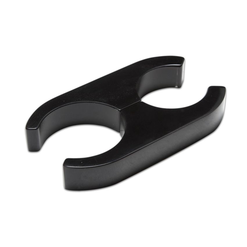 Fabtech 2.25-2.45 Dirt Logic Billet Reservoir Mounting Kit - Black