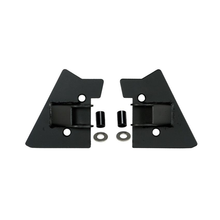 Rugged Ridge 97-02 Jeep Wrangler TJ Black Mirror Relocation Brackets