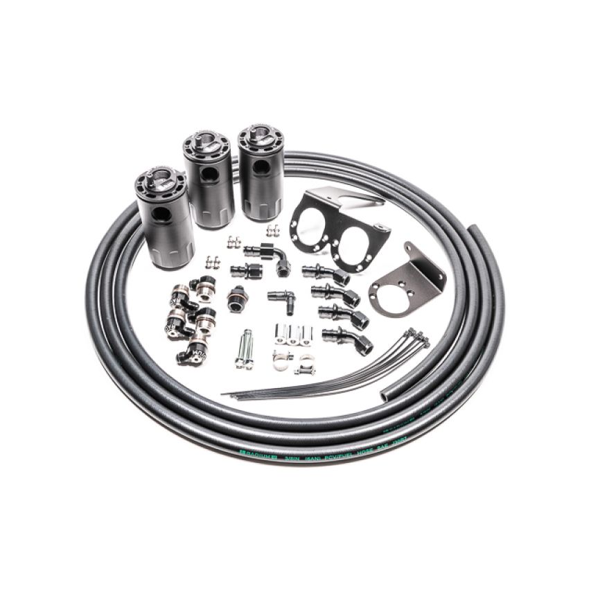 Radium Engineering Triple Catch Can Kit Nissan R35 GT-R Fluid Lock