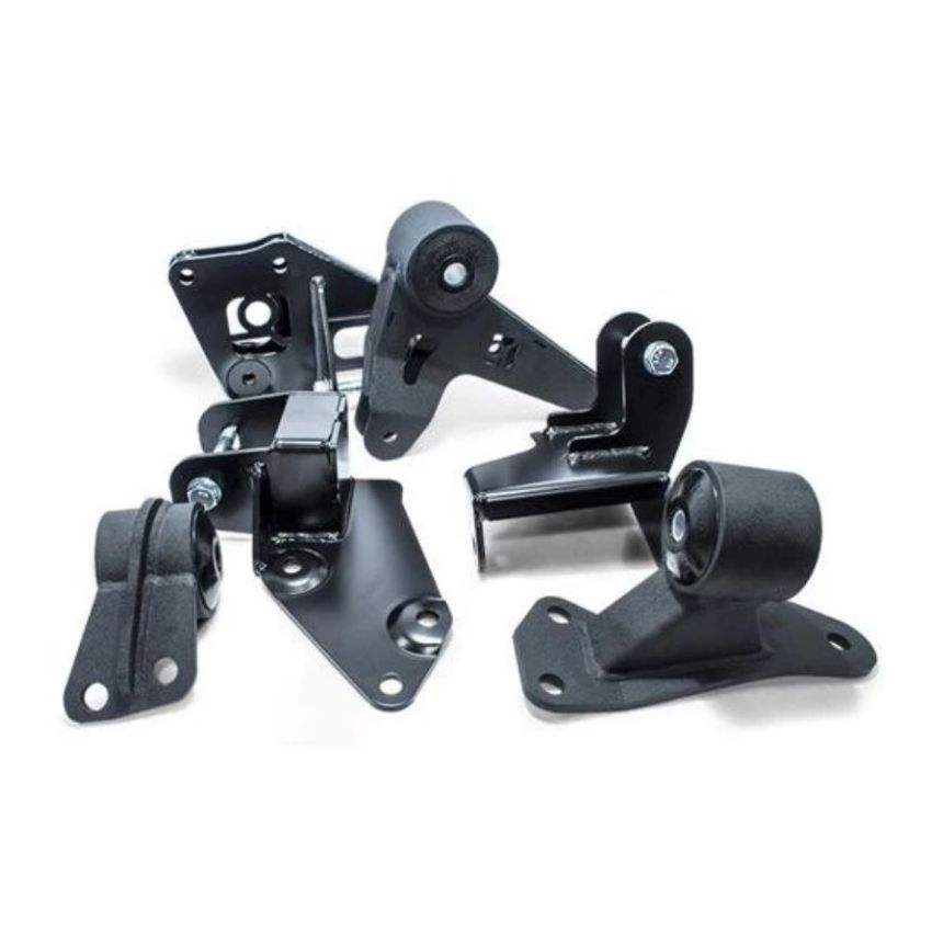 Innovative 96-00 Civic K Series/Manual Series Silver Aluminum Mounts 75A Bushings