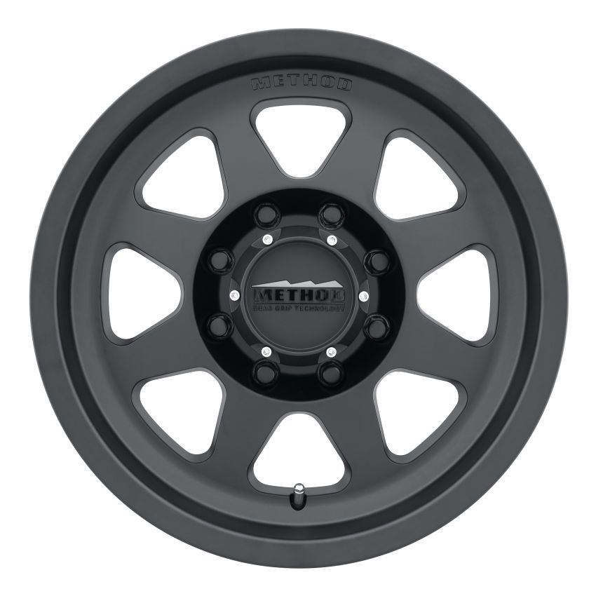 Method Wheels MR70178580500 Method MR701 17x8.5 0mm Offset 8x6.5 130.81mm CB Matte Black Wheel