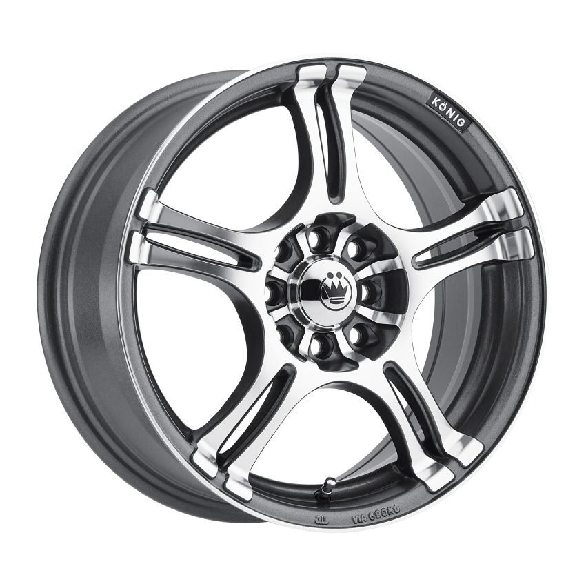 KONIG 48A-1N53D04386 13X5.5 4X100 / 4X4.50 (+38) KON 48A INCIDENT (HB 73)