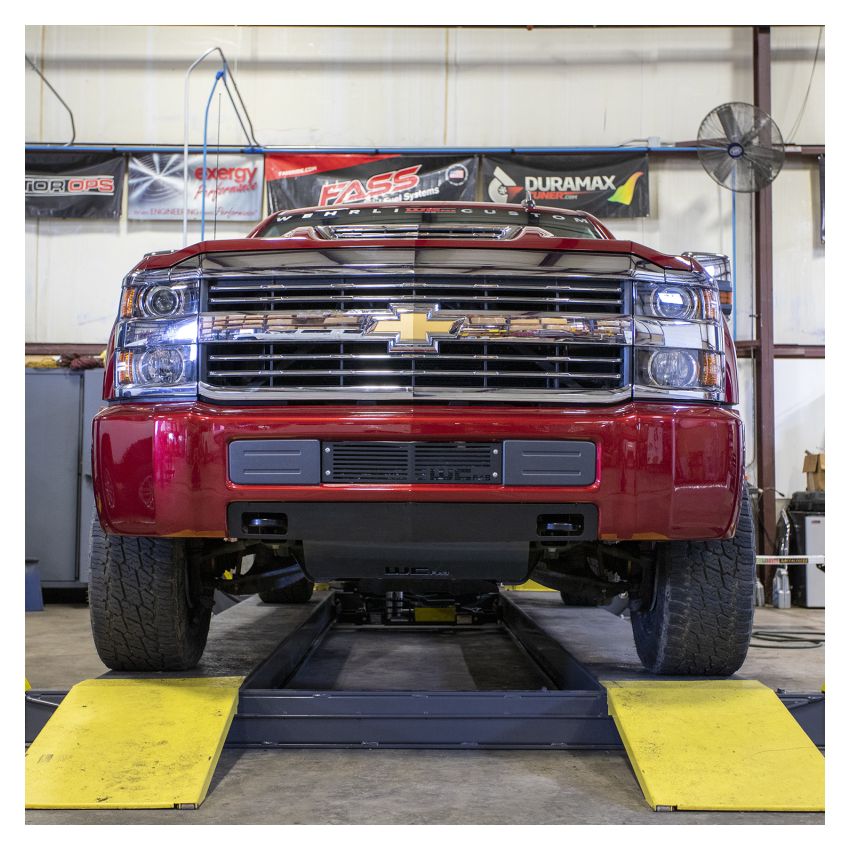 Wehrli 15-19 Chevrolet 2500/3500 Front Bumper Valance Filler Panel Kit w/ Tow Hook Hole - Texture BK