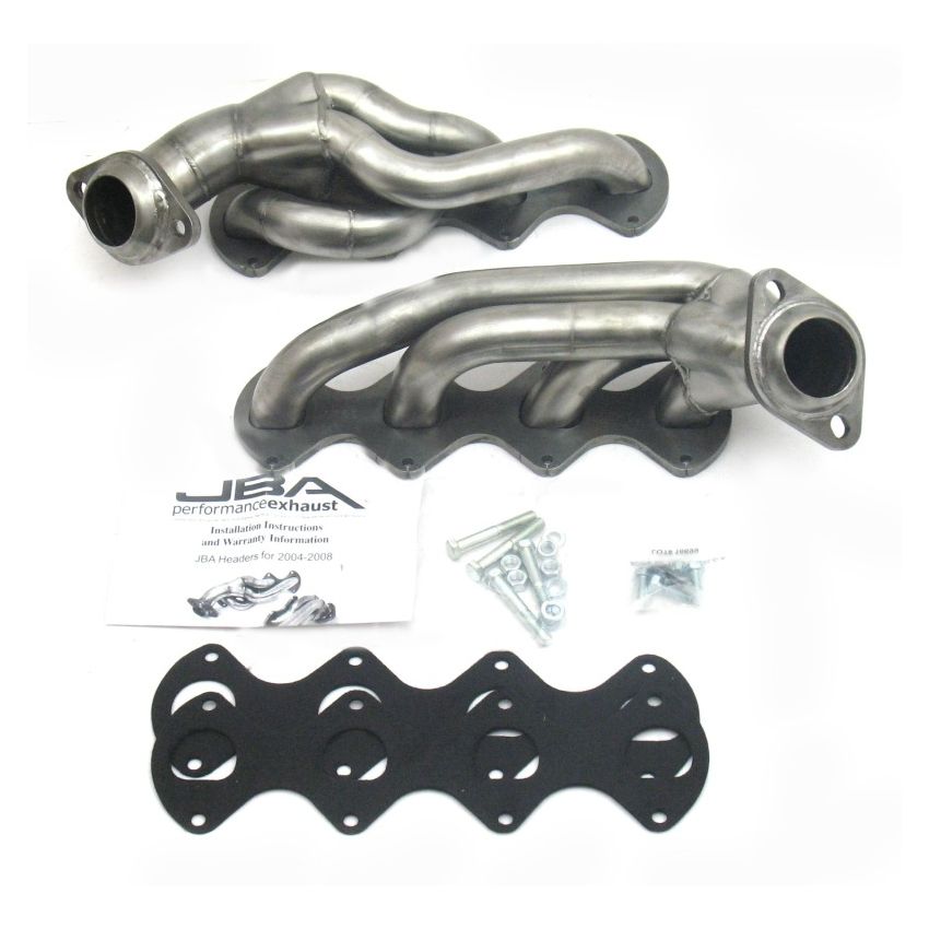 JBA 04-10 Ford F-Series 5.4L 3V 1-5/8in Primary Raw 409SS Cat4Ward Header