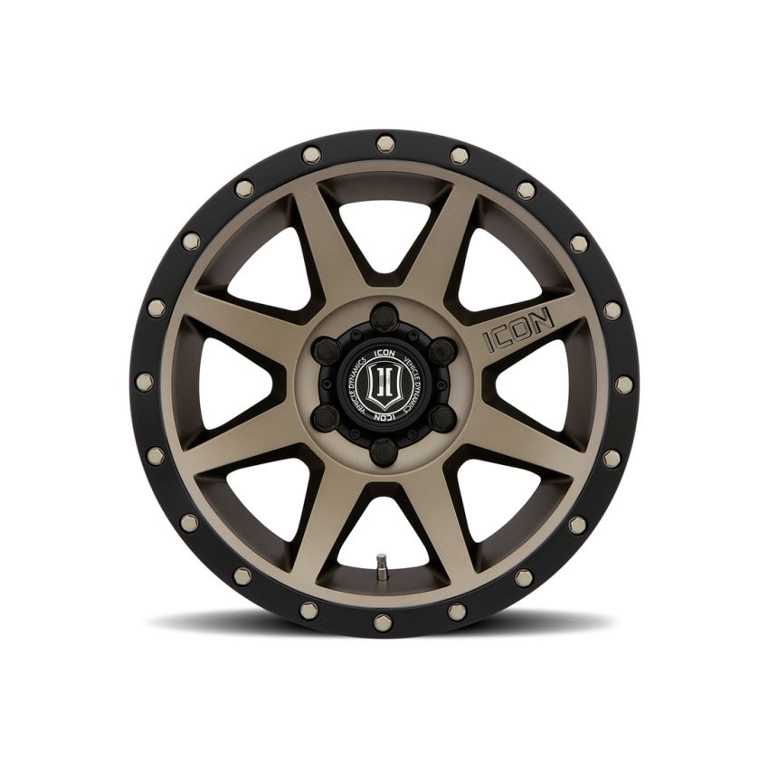 ICON Rebound 17x8.5 6x5.5 25mm Offset 5.75in BS 95.1mm mm Bore Bronze Wheel