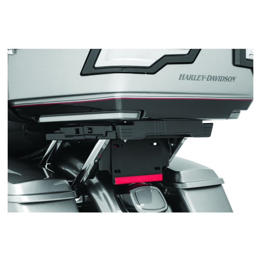 Kuryakyn 8789 Quick Adjust Tour-Pak Relocator 14-Up Touring Black