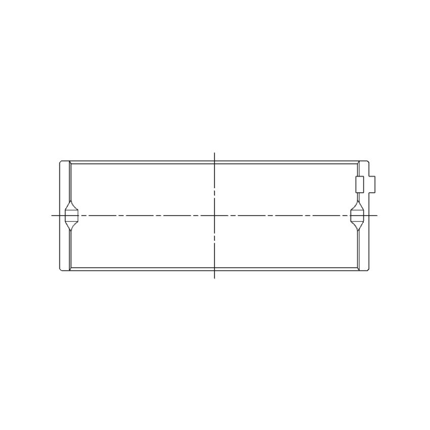 ACL 5M8037H-STD Mitsubishi 4G93 1834CC Standard Size High Performance Main Bearing Set
