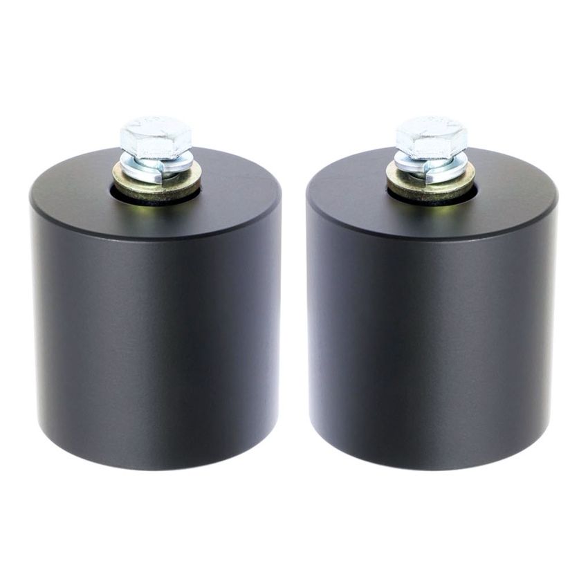 RockJock JL Bump Stop Kit Front w/ Billet Aluminum Spacers Hardware