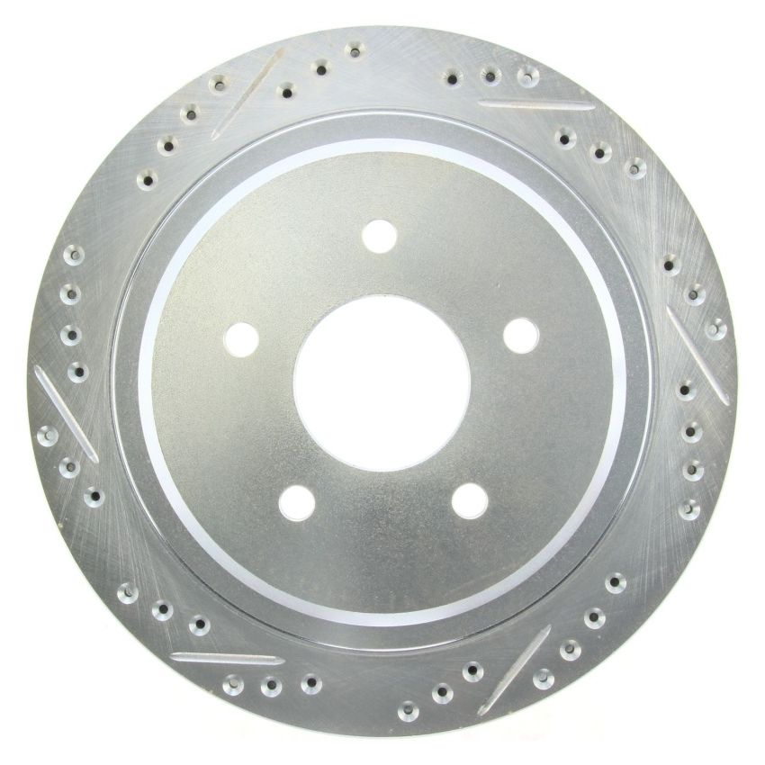 Stoptech 227.62062R Select Sport Drilled & Slotted Rotor - Rear Right