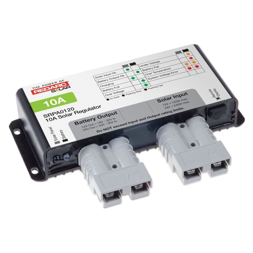 REDARC SRPA0120 Solar Regulator w/Anderson Connect - 10A