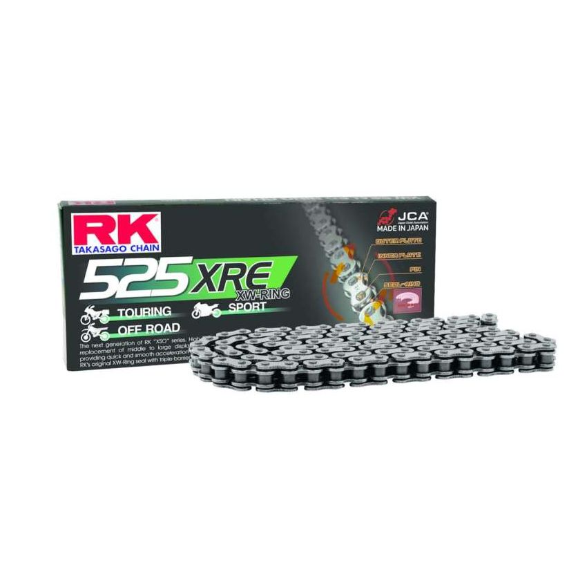 RK Chain 525XRE-122 525XRE-122L XW-Ring - Natural