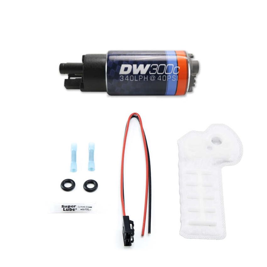 DeatschWerks 9-307-1059 340lph DW300C Compact Fuel Pump 17-20 Honda Civic Type R (w/o Mounting Clips)