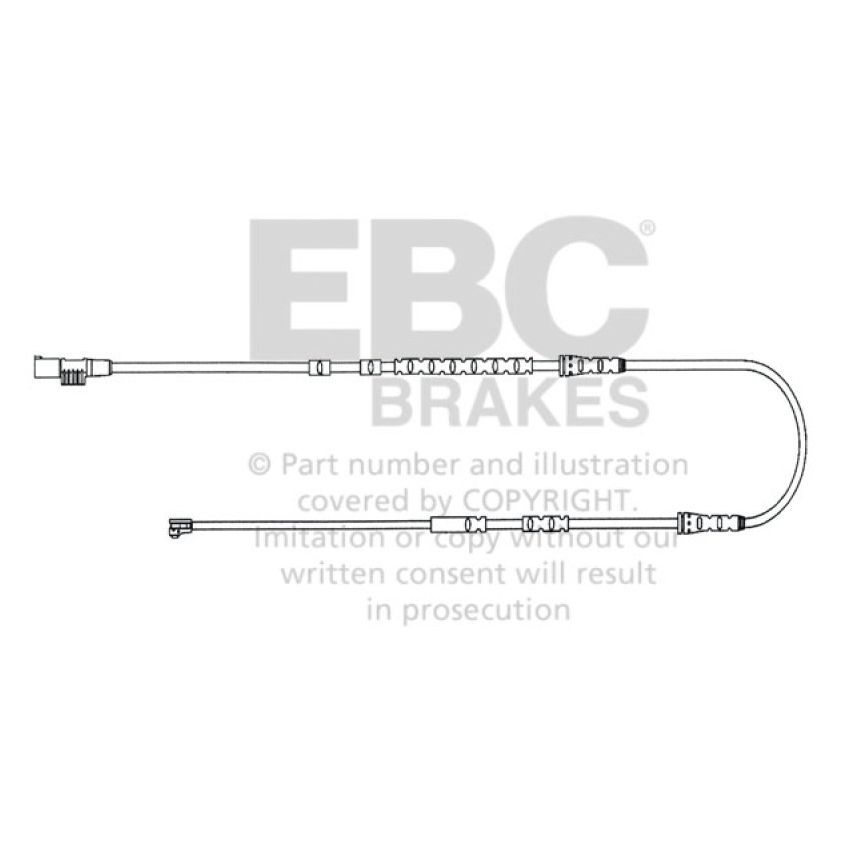 EBC 2010-2016 BMW Z4 3.0L (E89) Front Wear Leads