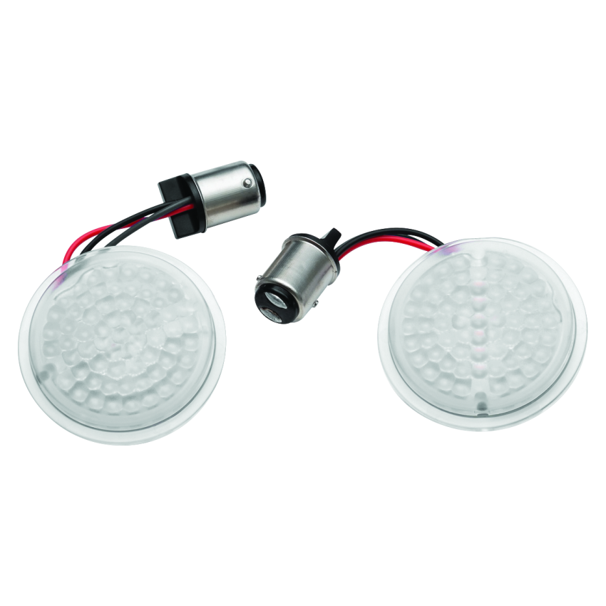 Kuryakyn 2934 Luminez L.E.D. Front Turn Signal Insert 1157 Amber