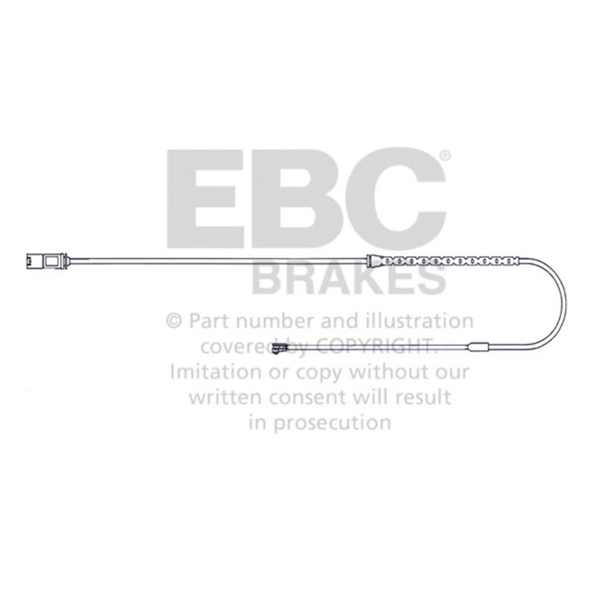 EBC 2010-2014 BMW X5 3.0L Turbo Rear Wear Leads