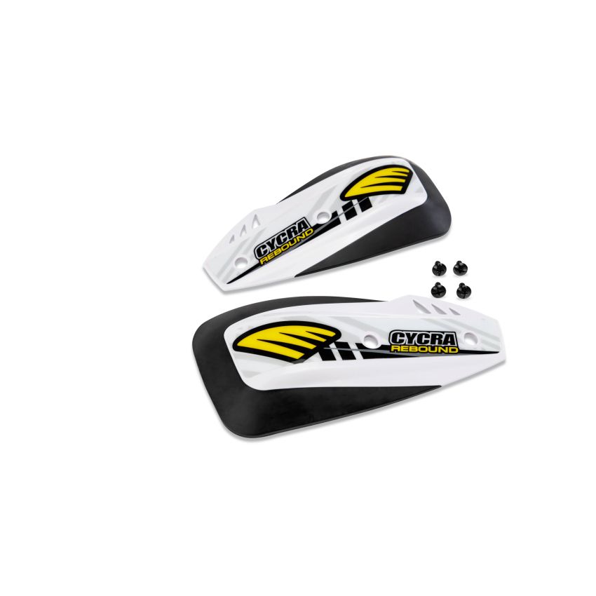 Cycra 1CYC-1027-42 Rebound DX Handshields - White