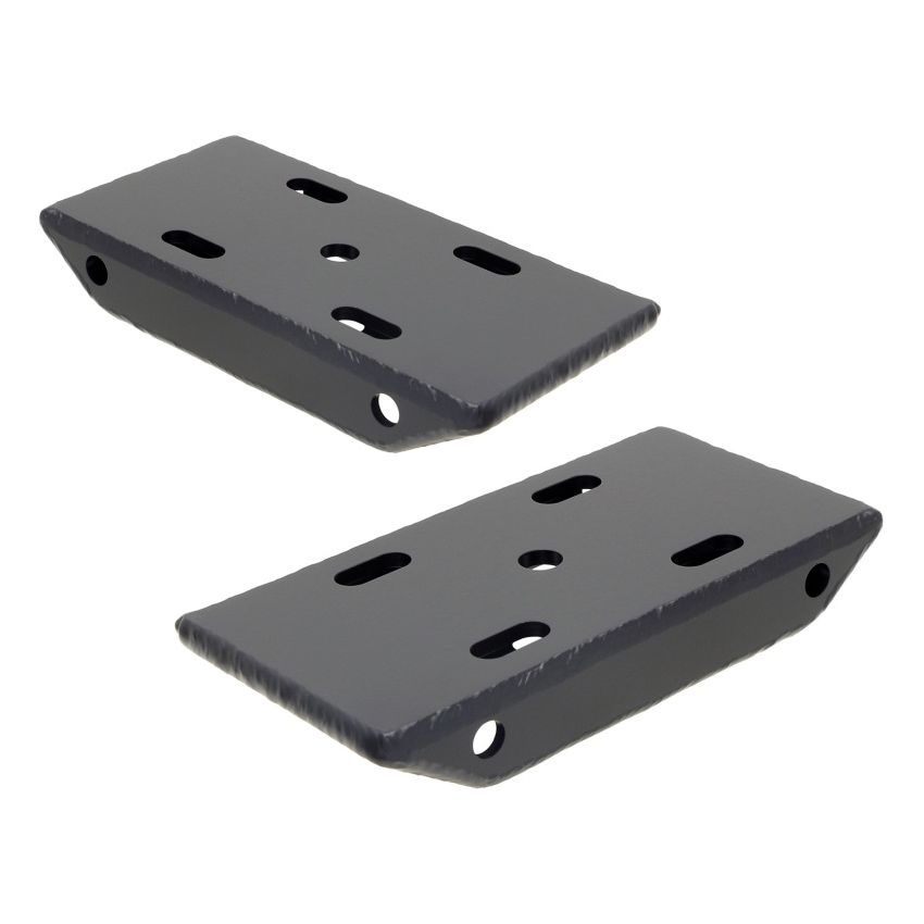 RockJock HD Leaf Spring Plates For Use w/ 2 1/2in Springs Jeep CJ Rear YJ Front or Rear Pair