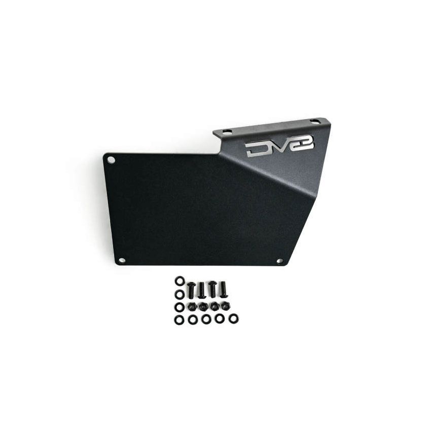 DV8 Offroad 21-22 Ford Bronco Factory Front Bumper License Relocation Bracket - Side