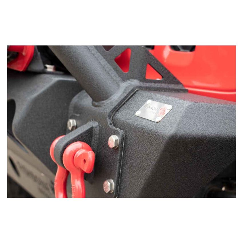 Fishbone Offroad FB22178 2018+ Jeep JL/Gladiator Wrangler JL/Gladiator Front Winch Bumper - Black Powdercoat