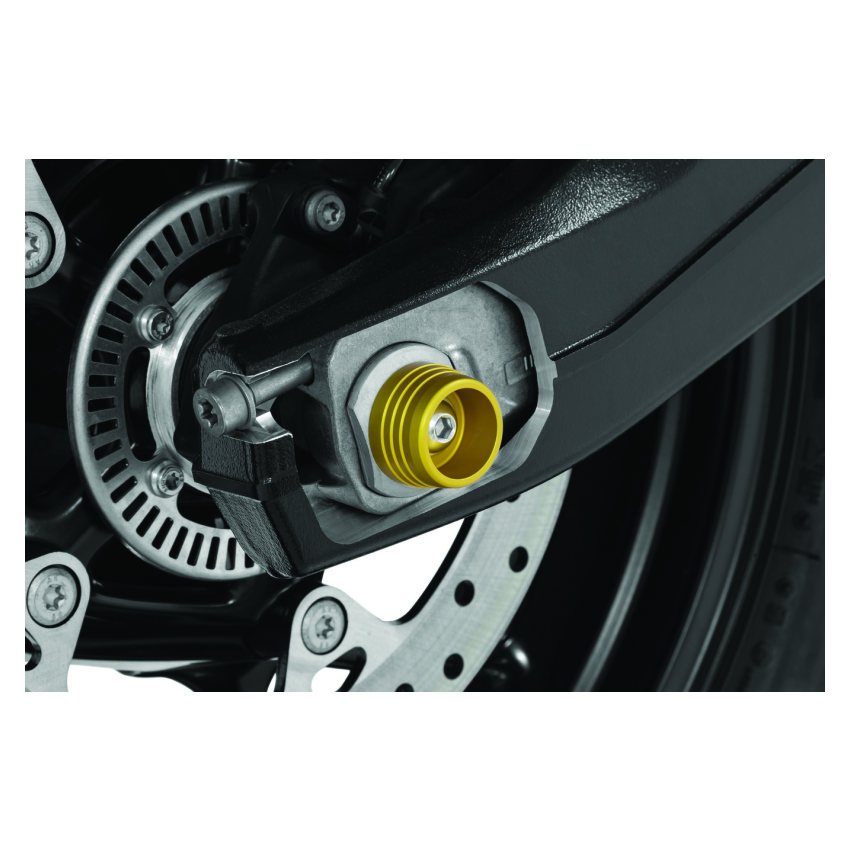 Kuryakyn 3811 Lodestar Rear Axle Slider Gold