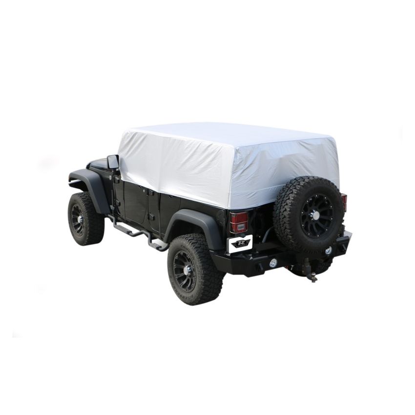 Rampage 2007-2018 Jeep Wrangler(JK) Unlimited Cab Cover Multiguard - Silver