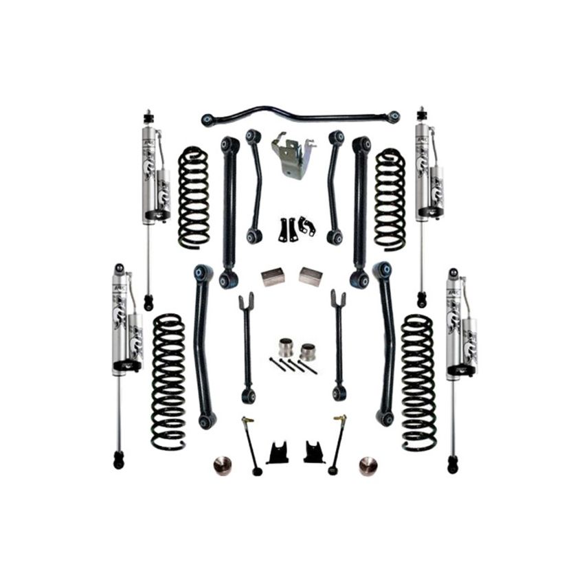 Superlift K997FX 07-18 Jeep Wrangler JK 4WD 4in Suspension Lift Kit w/ Fox 2.0 Res Shocks