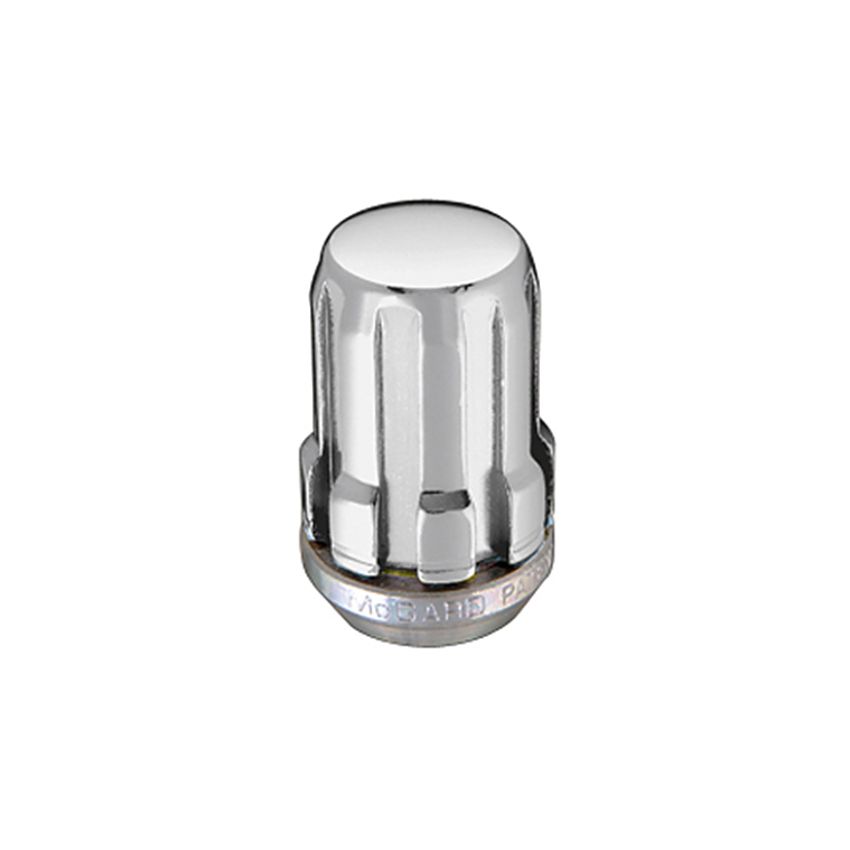 McGard SplineDrive Lug Nut (Cone Seat) M12X1.5 / 1.24in. Length (Box of 50) - Chrome (Req. Tool)