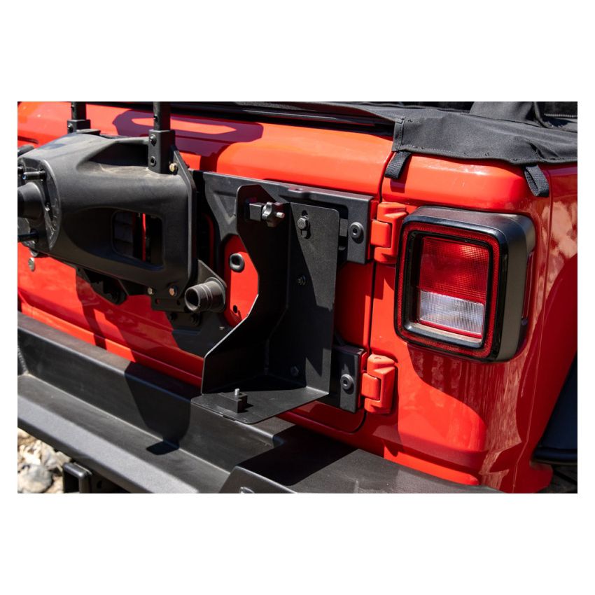 Rampage 2007-2019 Jeep Wrangler(JL) Offroad Jack Mount - Black