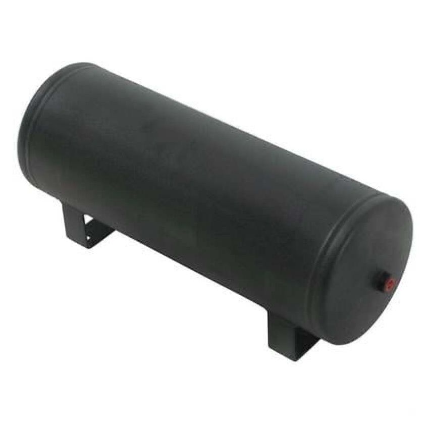 Firestone 9420 Air Tank 2 Gallon 14.5 x 8.5 x 7 1/4in x 1/8in 3 NPT Ports - Black (WR17609420)